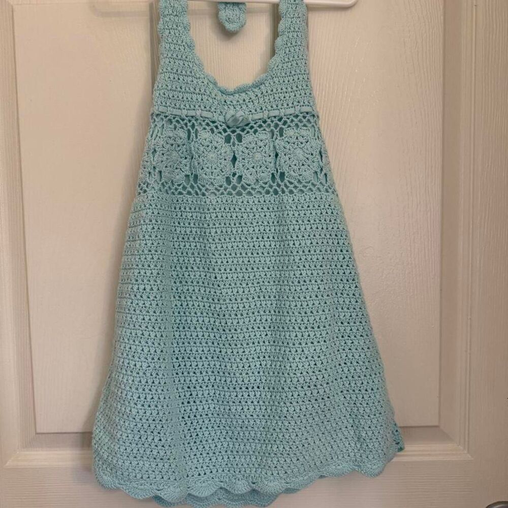 Gymboree Women's Blue and Green Dress